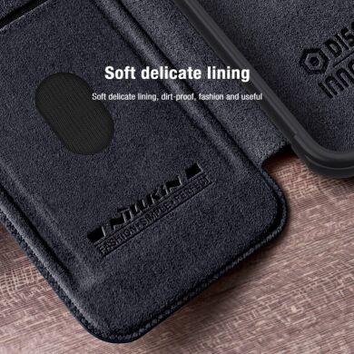 Чехол-книжка NILLKIN Qin Pro для Samsung Galaxy A55 (A556) - Black