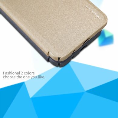Чехол-книжка NILLKIN Sparkle Series для Samsung Galaxy A30 (A305) / A20 (A205) - Gold