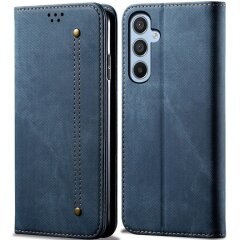 Чехол-книжка UniCase Jeans Wallet для Samsung Galaxy A35 (A356) - Blue