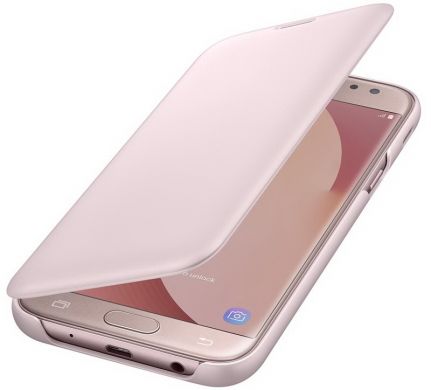 Чехол-книжка Wallet Cover для Samsung Galaxy J5 2017 (J530) EF-WJ530CPEGRU - Pink