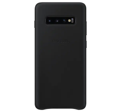 Чохол Leather Cover для Samsung Galaxy S10 Plus (G975) EF-VG975LBEGRU - Black
