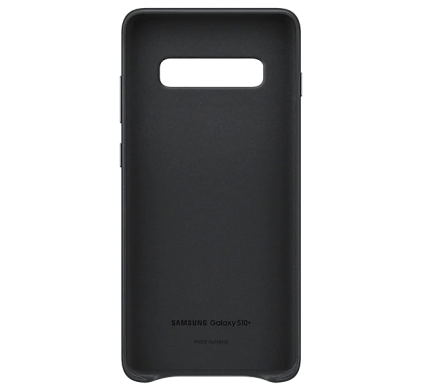 Чехол Leather Cover для Samsung Galaxy S10 Plus (G975) EF-VG975LBEGRU - Black