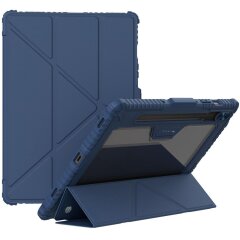 Чохол NILLKIN Bumper Leather Case Pro для Samsung Galaxy Tab S9 (X710/716) - Blue