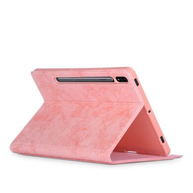 Чехол UniCase Pocket Book для Samsung Galaxy Tab S7 FE (T730/T736) - Pink