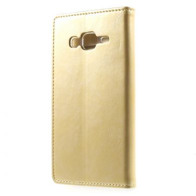 Чехол MERCURY Classic Flip для Samsung Galaxy J5 (J500) - Gold