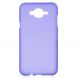 Силиконовая накладка Deexe Frosted Case для Samsung Galaxy J7 (J700) / J7 Neo (J701) - Violet. Фото 2 из 4