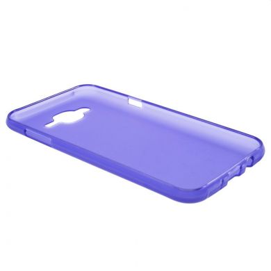 Силиконовая накладка Deexe Frosted Case для Samsung Galaxy J7 (J700) / J7 Neo (J701) - Violet
