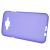 Силиконовая накладка Deexe Frosted Case для Samsung Galaxy J7 (J700) / J7 Neo (J701) - Violet