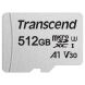 Карта памяти Transcend microSDXC 300S 512GB UHS-I U3 + адаптер. Фото 2 из 2