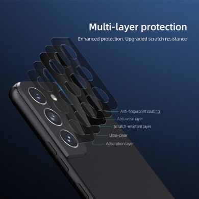 Комплект защитных пленок (2шт) на камеру NILLKIN InvisiFilm для Samsung Galaxy S22 Plus