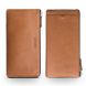 Кожаный чехол-портмоне QIALINO Modern Wallet для смартфонов - Brown. Фото 1 из 11