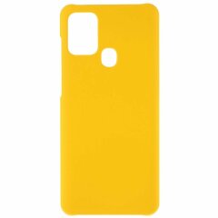 Пластиковый чехол Deexe Hard Shell для Samsung Galaxy A21s (A217) - Yellow