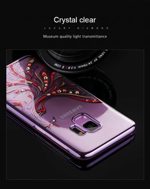 Пластиковый чехол KINGXBAR Diamond Series для Samsung Galaxy S9 (G960) - Phoenix Pattern