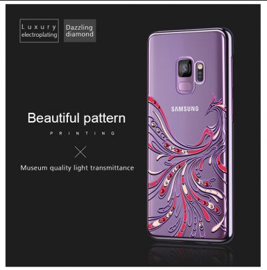 Пластиковый чехол KINGXBAR Diamond Series для Samsung Galaxy S9 (G960) - Phoenix Pattern