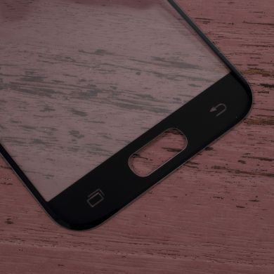 Защитное стекло Deexe 3D Full Coverage для Samsung Galaxy A3 2017 (A320) - Black