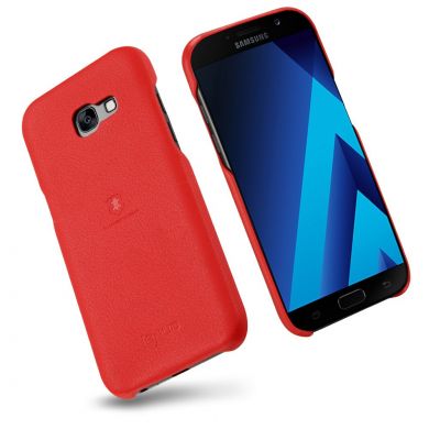 Защитный чехол LENUO Music Case II для Samsung Galaxy A7 2017 (A720) - Red