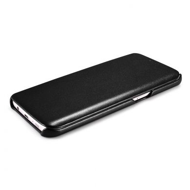 Кожаный чехол ICARER Slim для Samsung Galaxy S7 edge (G935) - Black