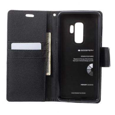 Чехол-книжка MERCURY Canvas Diary для Samsung Galaxy S9 Plus (G965) - Black