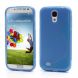 Силиконовая накладка Deexe S Line для Samsung Galaxy S4 (i9500) - Blue. Фото 1 из 7
