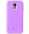 Силиконовая накладка Melkco Poly Jacket для Samsung Galaxy S5 mini + пленка - Purple