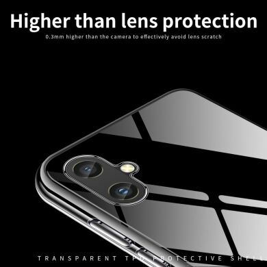 Силіконовий (TPU) чохол MOFI Thin Guard для Samsung Galaxy A05 (A055) - Transparent