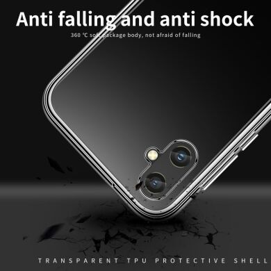 Силіконовий (TPU) чохол MOFI Thin Guard для Samsung Galaxy A05 (A055) - Transparent