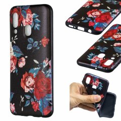 Силіконовий (TPU) чохол UniCase Color Style для Samsung Galaxy A40 (А405) - Roses