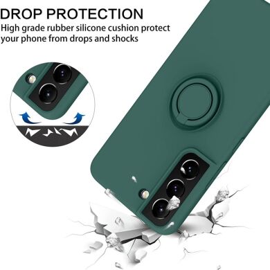 Защитный чехол Deexe Color Shell для Samsung Galaxy S22 Plus (S906) - Black