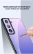 Захисний чохол Deexe Gradient Color для Samsung Galaxy S21 - Purple / Green