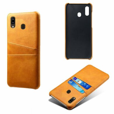 Защитный чехол Deexe Pocket Case для Samsung Galaxy A30 (A305) / A20 (A205) - Orange