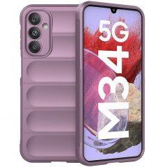 Защитный чехол Deexe Terra Case для Samsung Galaxy M34 - Light Purple