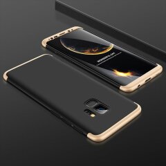 Захисний чохол GKK Double Dip Case для Samsung Galaxy S9 (G960) - Black / Gold