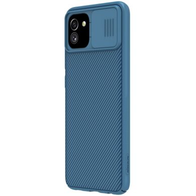 Защитный чехол NILLKIN CamShield Case для Samsung Galaxy A03 (A035) - Blue