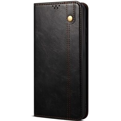 Защитный чехол UniCase Leather Wallet для Samsung Galaxy S23 - Black