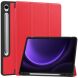 Защитный чехол UniCase Soft UltraSlim для Samsung Galaxy Tab S9 / S9 FE (X710/716/510) - Red. Фото 1 из 10