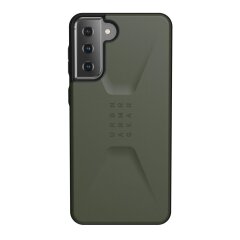 Защитный чехол URBAN ARMOR GEAR (UAG) Civilian для Samsung Galaxy S21 Plus (G996) - Olive
