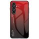 Защитный чехол Deexe Gradient Color для Samsung Galaxy S24 Plus - Red / Black. Фото 1 из 8