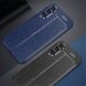 Защитный чехол Deexe Leather Cover для Samsung Galaxy A34 (A346) - Blue. Фото 7 из 7