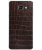 Кожаная наклейка Glueskin Dark Brown Croco для Samsung Galaxy A5 (2016)
