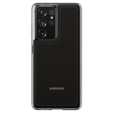 Защитный чехол Spigen (SGP) Crystal Hybrid для Samsung Galaxy S21 Ultra (G998) - Crystal Clear