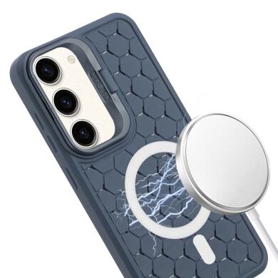 Захисний чохол Deexe CasePro with MagSafe для Samsung Galaxy S23 (S911) - Dark Blue