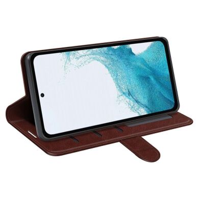 Чехол-книжка Deexe Wallet Style для Samsung Galaxy A54 (A546) - Brown