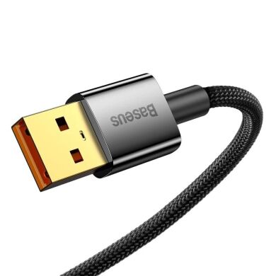 Кабель Baseus Explorer Series USB to Type-C (100W, 1m) CATS000201 - Black