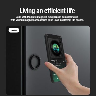 Защитный чехол NILLKIN CamShield Pro Magnetic для Samsung Galaxy S24 - Green