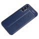 Защитный чехол Deexe Leather Cover для Samsung Galaxy A34 (A346) - Blue. Фото 1 из 7