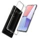 Защитный чехол Spigen (SGP) Crystal Hybrid для Samsung Galaxy S21 Ultra (G998) - Crystal Clear. Фото 6 из 8