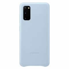 Чехол Leather Cover для Samsung Galaxy S20 (G980) EF-VG980LLEGRU - Sky Blue