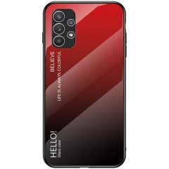 Захисний чохол Deexe Gradient Color для Samsung Galaxy A23 (A235) - Red