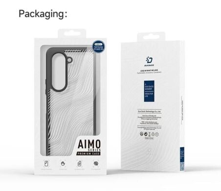 Захисний чохол DUX DUCIS Aimo Series (FF) для Samsung Galaxy Fold 5 - Black