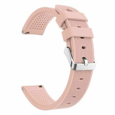 Ремешок UniCase Soft Texture для часов с шириной крепления 20 мм - Pink